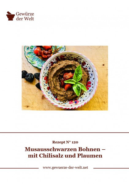 Rezeptkarte N°120 Musausschwarzen