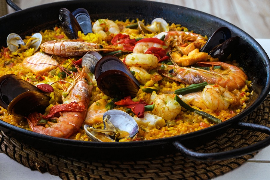 Meeresfrüchte Paella | Gewürze der Welt