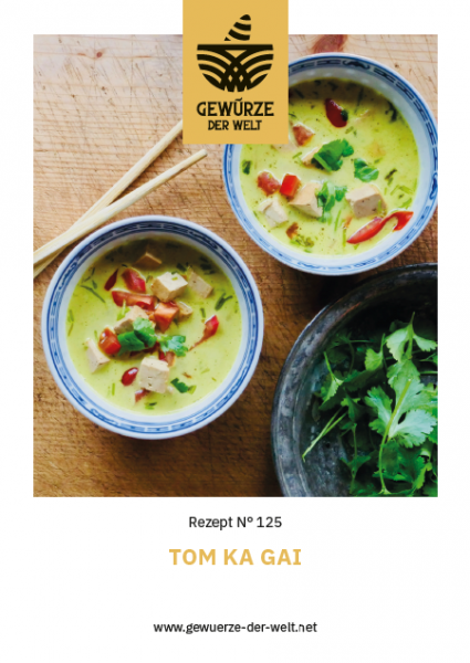 Rezeptkarte N°125 Tom Ka Gai