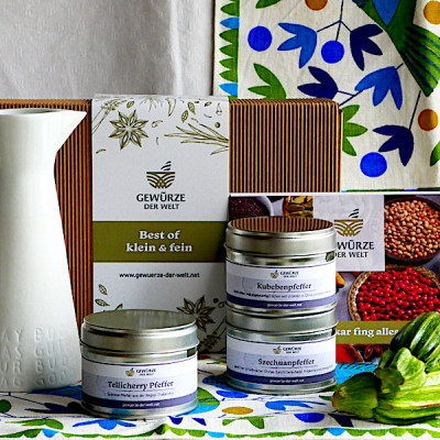 Geschenkset Pfefferwelt klein und fein Geschenkset Pfefferwelt klein und fein