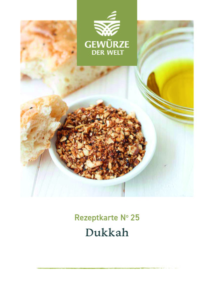Rezeptkarte N°25 Dukkah