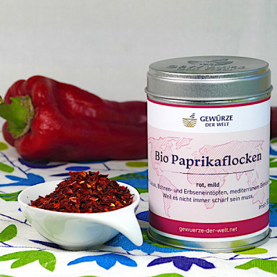 Bio Paprikaflocken rot Bio Paprikaflocken rot