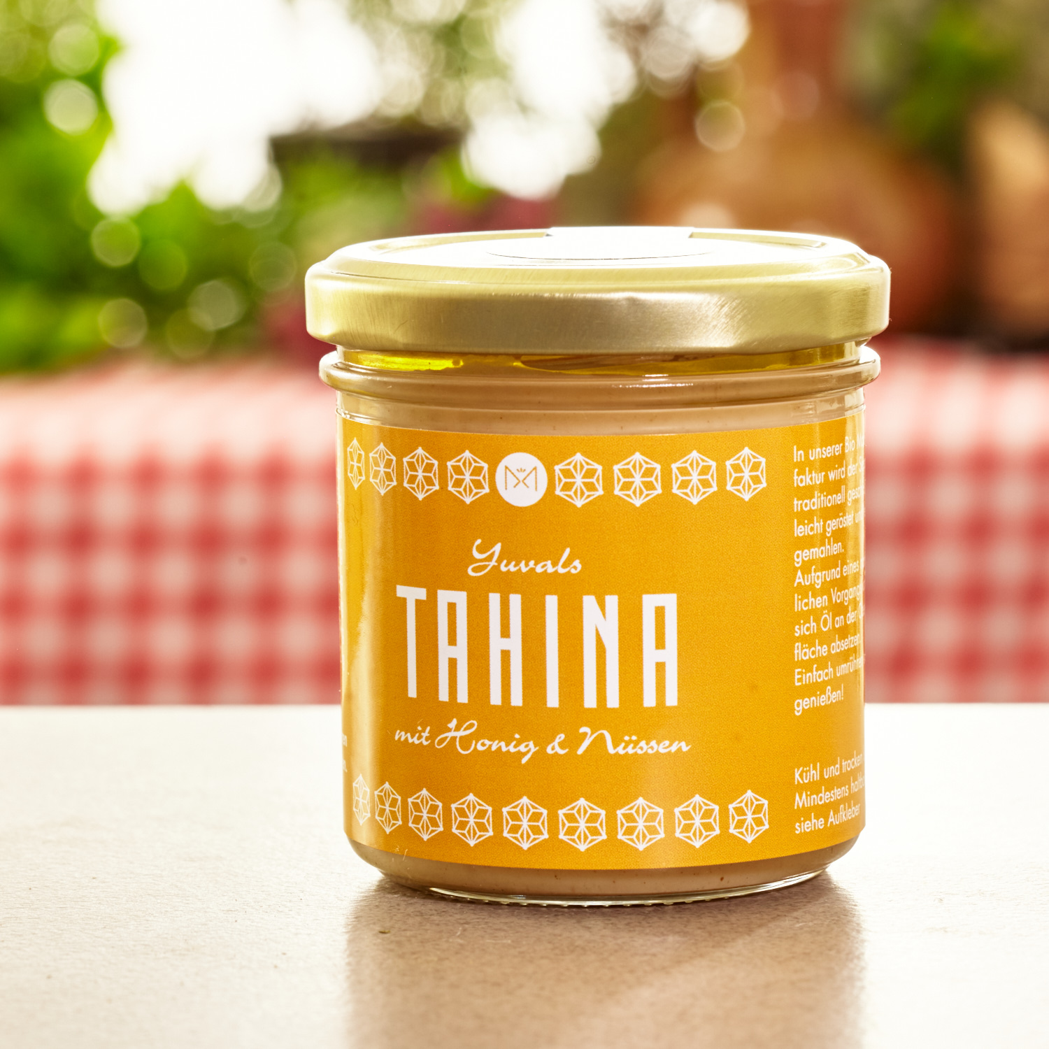 Bio Tahina mit Honig und Nüssen | Senf &amp; Soẞen | Gewürze der Welt