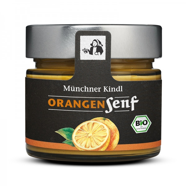 Münchner Kindl Bio Orangen Senf