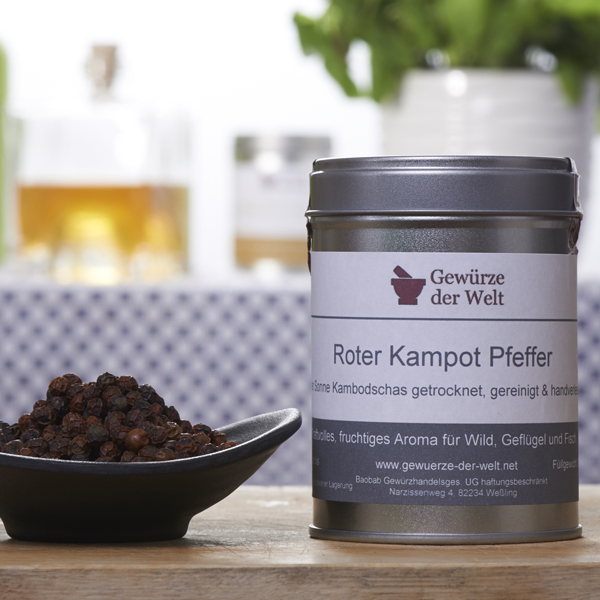 KampotPfeffer rot Pfeffer Gewürze der Welt KampotPfeffer rot Pfeffer Gewürze der Welt