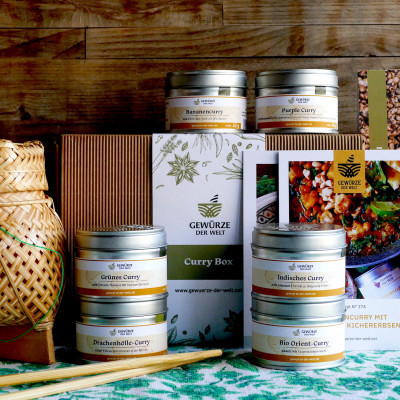 Geschenkset Curry-Box Geschenkset Curry-Box