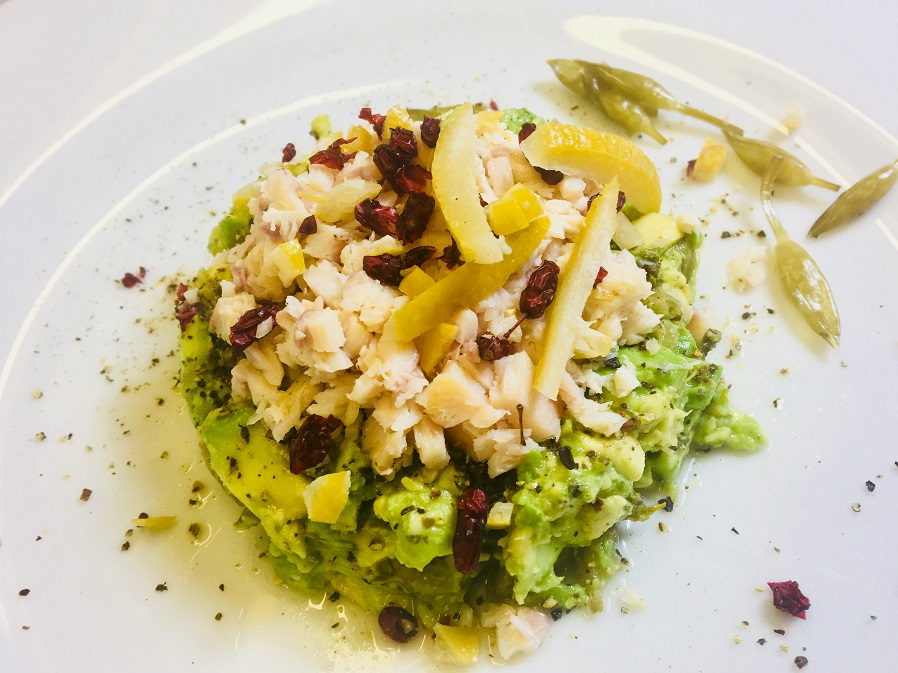 Avocado-Tartar mit Forellen-Salat | Gewürze der Welt