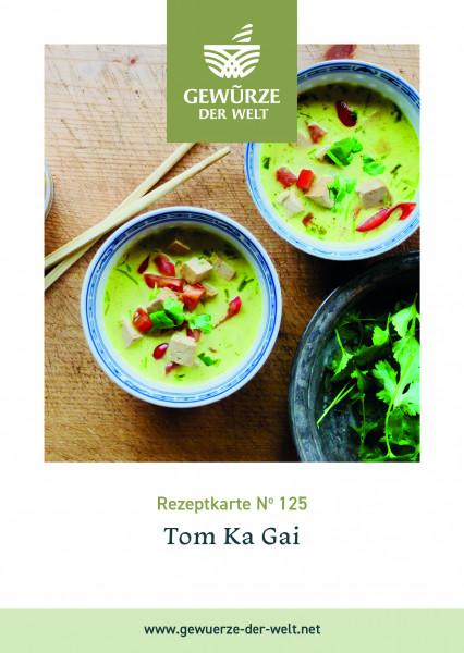 Rezeptkarte N°125 Tom Ka Gai