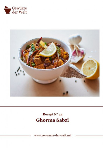 Rezeptkarte N°42 Ghorma Sabzi